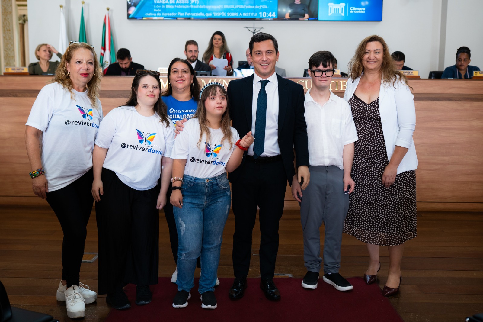 Câmara aprova projeto de Pier Petruzziello e Curitiba terá Semana da Síndrome de Down